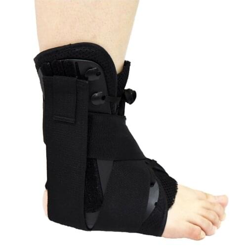 1Pc Ankle Support Strap Brace Adjustable Foot Guard Protector For Man And Women Feet Joint Protection Wrap Ankle Sprain Orthosis