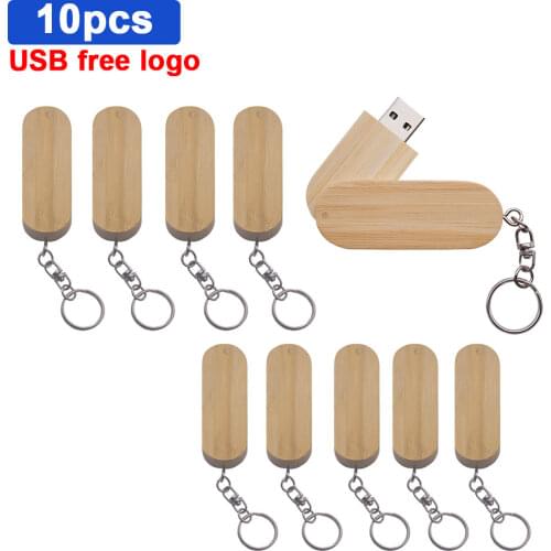 10pcs/lot Free Customize LOGO wooden Personal LOGO pendrive 4GB 16GB 32GB 64GB usb Flash Drive U disk Memory stick wedding Gift
