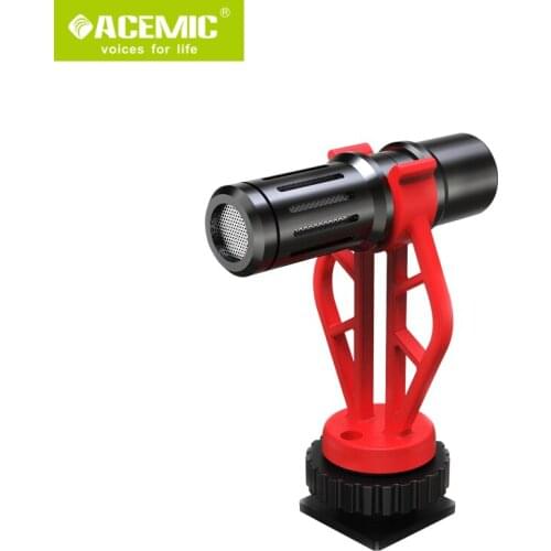 ACEMIC CAM50/CAM20 directional compact on-camera microphone for video camera DSLR and smartphone