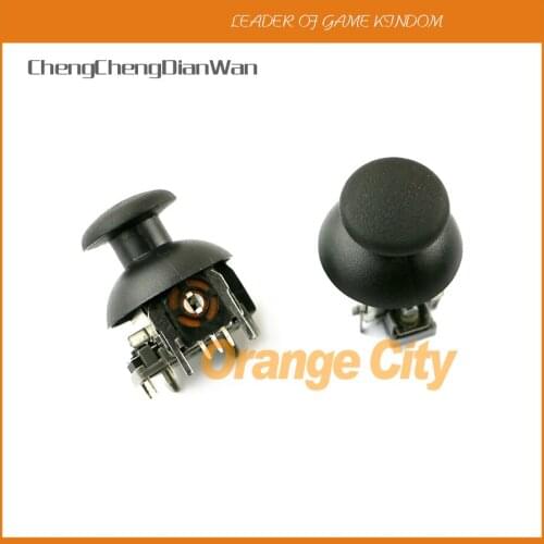 ChengChengDianWan 200pcs=100sets Higher Quality metal 3d analog joystick with joystick cap for ps2 controller