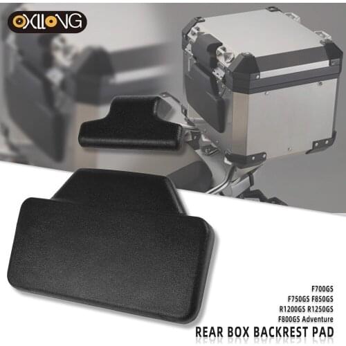 For BMW R1200GS R1250GS G310GS F900R F750GS F850GS Motorcycle Passenger Backrest Back Pad Rear Saddlebag Trunk 3M Sticker