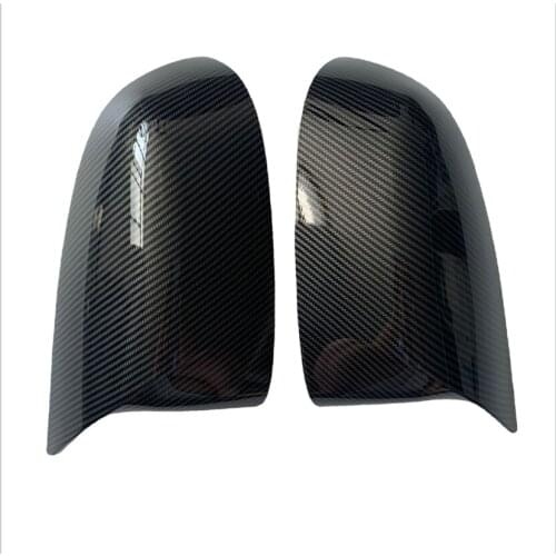 For BMW X5 G05 X6 G06 X3 G01 X4 G02 2018+ABS Carbon Fiber Pattern Rearview Mirror Cover Rearview Mirror Cover Replacement