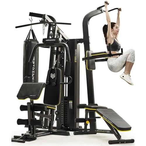 Fitness equipment home suit combination multi-function strength training fitness equipment home comprehensive training device