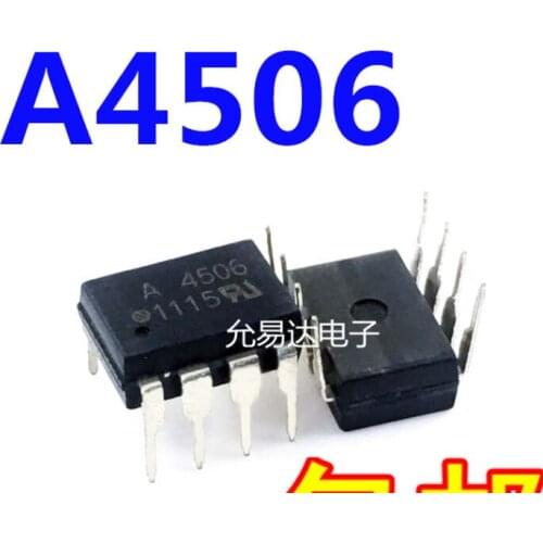 Xinyuan A4506 HCPL-4506 light coupling into DIP8 optoisolator photoelectric coupling 10PCS/LOT