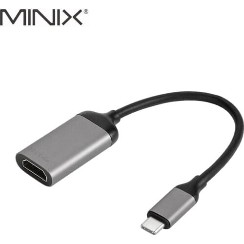 MINIX NEO C-HD Premium USB-C to 4K 60Hz HDMI-compatible Adapter High-Resolution Display Universal Compatibility Windows Mac