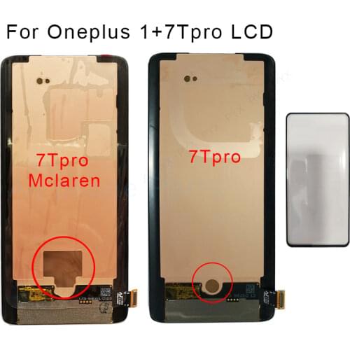 Original Amoled For OnePlus 7T Pro 5G McLaren LCD Display Screen+Touch Panel Digitizer For Oneplus 7TPro 1+7T Pro McLaren HD1925