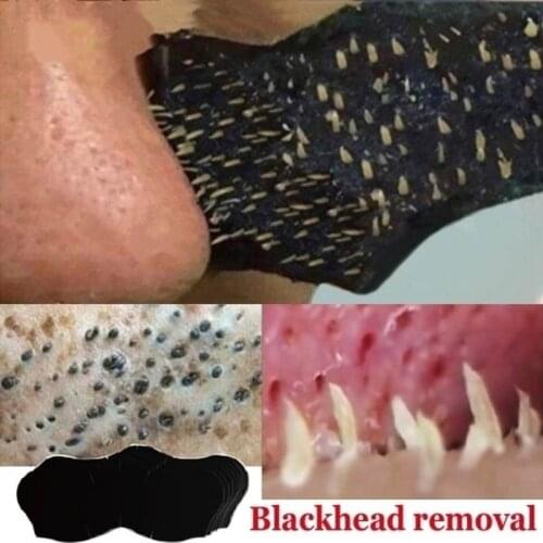 1PC Bamboo Charcoal Blackhead Remover Nose Mask Deep Clean Nose Cleansing Strips Black Head Remover Tool