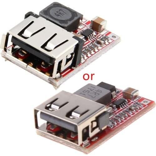 DC-DC Buck Step Down Module 6-24V 12V/24V to 5V 3A USB Charger Module For Arduino