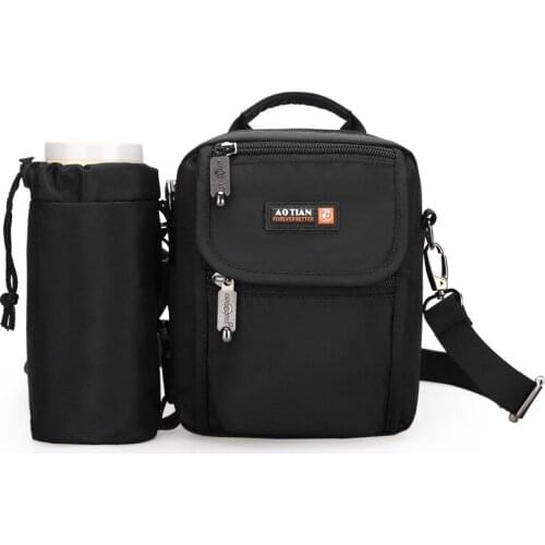 Casual Men Shoulder Bag Crossbody Bags High Quality Male Waterproof Nylon Handbag Men Messenger Bags with Removable Tote Bag