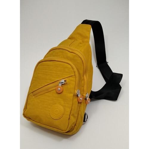 Mens Bag Sturdy Useful Multi Zipper Stylish English Product 2020 Organizer Practical Waterproof Fabric With Chest Strap