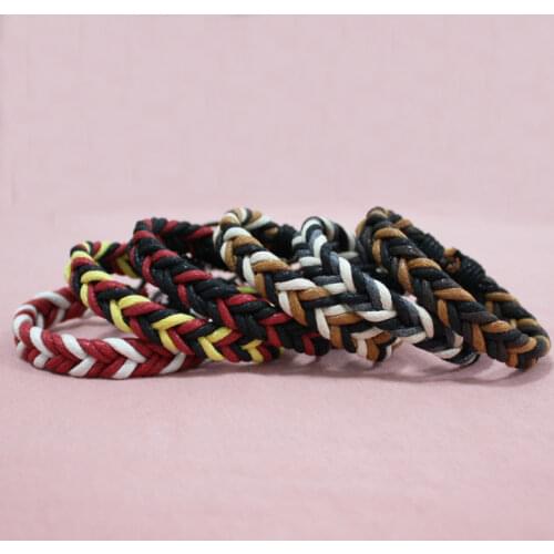 Vintage Punk Braided Rope Bracelet Ladies Mens Bracelet Jewelry Bangles New Style Party Gift Bohemian Gifts Adjustable