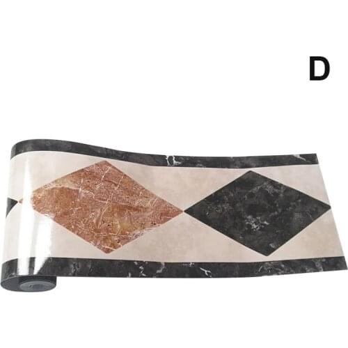 Waterproof Marble Styled Tiles Sticker PVC Self-Adhesive Ceramics Floor Stickers RERI889
