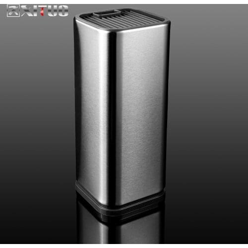 XITUO Stainless Steel Kitchen Knife Holder Storage Box Kitchen Chef Tool Rack High Quality Large Capacity Practical Knife Holder