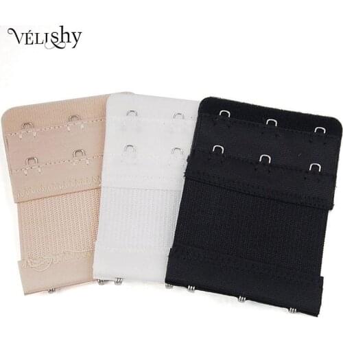 1pcs Bra Extenders Strap Extension 3 Hooks 2 Rows Women Intimates Lengthened Bra Hook Extenders Women Bra Accessories For Women