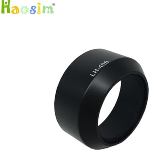 10pcs/lot LH-40B Lens Hood for Olympus M. Zuiko Digital 45mm F1.8 1:1.8 Lens Black