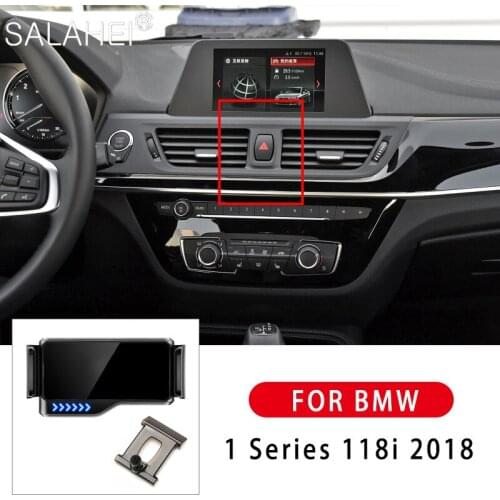 180 Dgree Rotating Car Mobile Phone Holder Clip Type Air Vent No Magnetic Mount GPS Smartphone Stand For BMW 1 Series 118i 2018