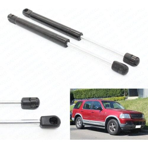 2pcs Front Bonnet Hood Gas Spring Lift Supports Shock Gas Struts for Ford Explorer Sport Trac Sport Utility 2001-2005 25.1CM