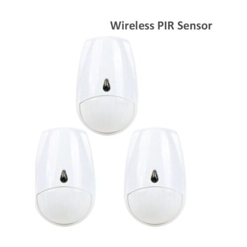 3pcs 433MHz Wireless PIR Sensor Focus MC-335R Motion Sensor Detector Pet Immunity for ST-VGT ST-IIIB HA-VGW Home Alarm System