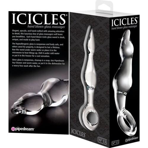 Anal massager | Elegant glass massager | Discreet shipments