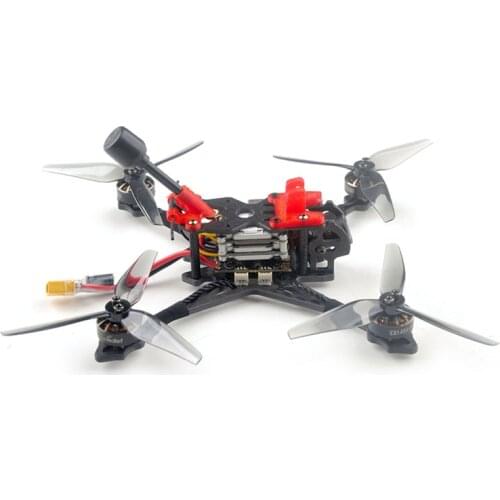 HappyModel Crux35 HD ELRS X1 CrazyF411 BLHELIS 5A With Caddx Vista Nebula Nano EX1404 KV3500 4S 3.5inch FPV Digital Quadcopter