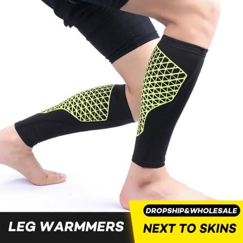 Arbot Outdoor Compression Calf Sleeves Fitness Excise Leg Warmers Cycling Football Leg Wamer Women Men Running Cycling Socks