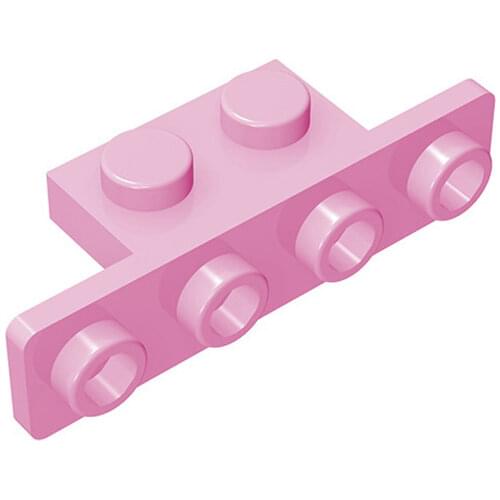 BZB MOC 10201 1x2-1x4 Bracket Piece 2436 Creative High-tech Building Block Model Kids Toy DIY Brick Parts Best Gifts