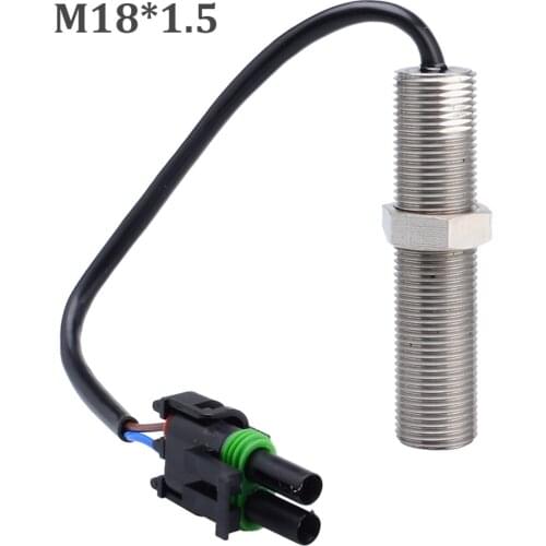 New BC-S-RPM-M18 Magnetic Pickup MPU Generator Speed Sensor Rotational Speed Sensor RPM for Generator Set+Free shipping-12006033