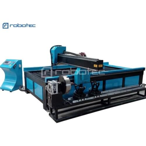 100A 200A Plasma Cutting Machine With Rotary/1530 Cnc Plasma Machine For Metal Pipe/Sheet Steel Plasma Cutting Machine Price