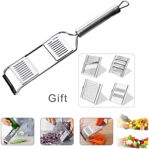 Multi-purpose Vegetable Slicer Stainless Steel Grater Cutter Fruit Potato Peeler Shredders Vegetables Cutter Kitchen Accessories