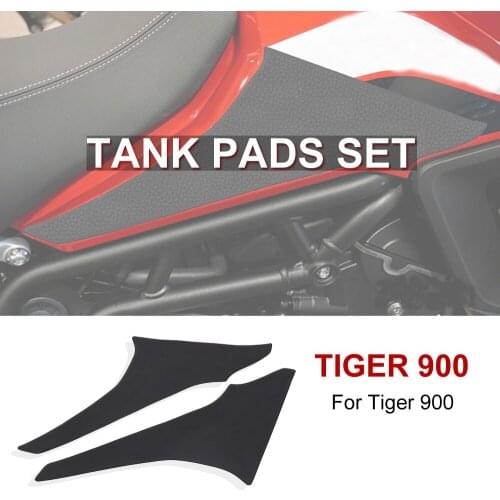 Motorcycle Grip Anti Slip Fuel Tank Protection Stickers Kit For Tiger 900 Tank Knee Pads Set Tiger900