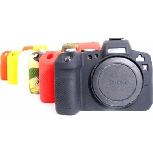 NEW Soft Silicone Case Camera Protective Body Bag For canon eosR EOS R Rubber Cover Battery Openning