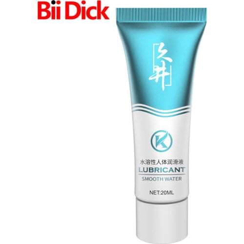 Sex Lubricant 20mL Transparent Lubricant Water-based Sex Oil Vaginal Anal Gel Adults Sex Product Dildo/Vibrators Lubricants