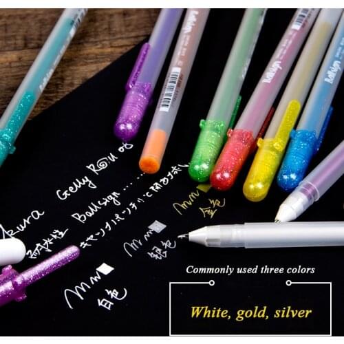 SAKURA Creative High light Painting Pen DIY Painting Watercolor Comic Hand-painted Highlight Marker Pens For School Supply XPGB
