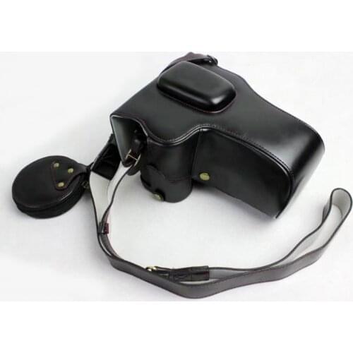 Retro Vintage PU Leather Case Camera Bag For Canon EOS 6DII 6D II 6D2 6D Mark2 SLR With Bottom Battery Opening