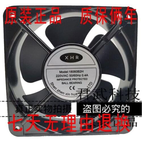 XHR 18060B3H Server Cooling Fan AC 220V AC 380V 0.2A 180x180x60mm 2-Wire