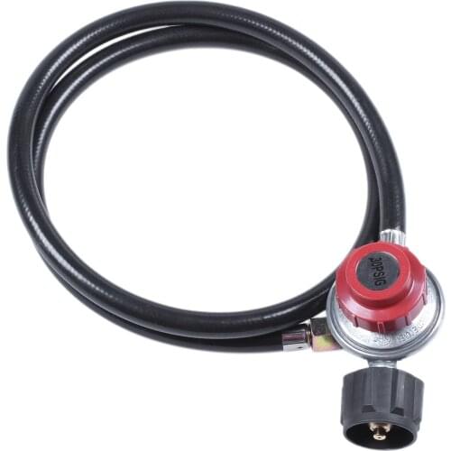 4FT 30PSI Propane Regulator with Hose Grill Regulator Hose Fitting for Fits for Grill,Burner,Cooker,Firepit