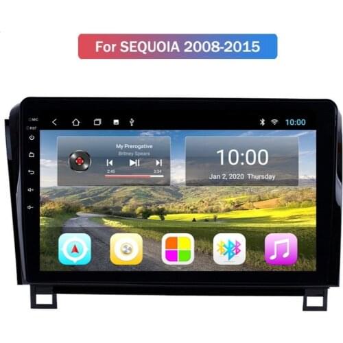 Cross-border Goods Are Suitable for Toyota Sequoia Road 08-15 GPS Bluetooth Music Multi-function Car Navigation