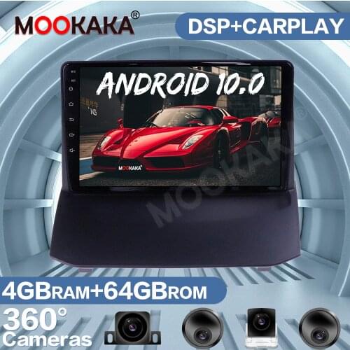 Android 10.0 PX6 Car Multimedia Player For Ford Fiesta MK6 2008 - 2013 GPS Navigation Radio Recorder Auto Stereo Head Unit Audio