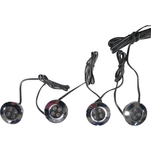 Auto LED Car Bottom Lights Underglow Underbody Music Active Sound System Neon Light Car Kit