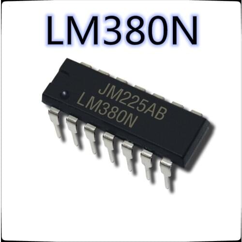 50PCS) LM380N DIP-14 Linear-Audio Amplifier Chip 100% New and original