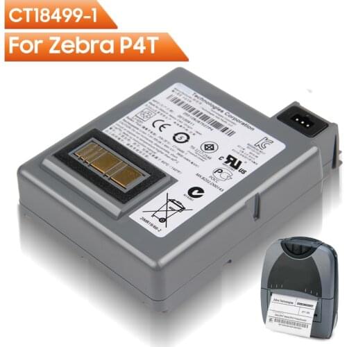 Original Replacement Battery CT18499-1 For Zebra P4T Authentic Rechargable Battery 3800mAh
