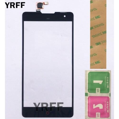 5.5'' Touch Screen Glass For ZTE Nubia Z7 MAX NX505J Z7 Max Touch Screen TouchScreen Digitizer Glass Panel 3M Glue Wipes