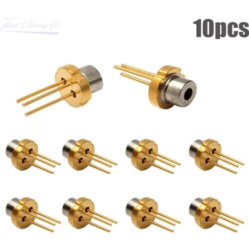 10PCS 0.2W Metal 808nm LED 200mW 1.8-2.0V Infrared IR Laser Diode LD TO-18 / 5.6mm light-emitting diode
