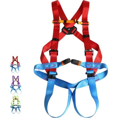 P116 Outdoor high altitude engineering installation fire rescue rock climbing downhill cave protection full body safety belt CE
