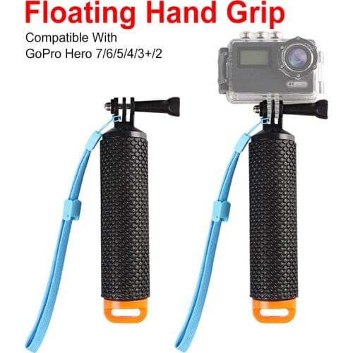 Waterproof Floating Hand Grip For GoPro Camera Hero 4 3+ Water Sport Action Cameras Handler Mount Accessories