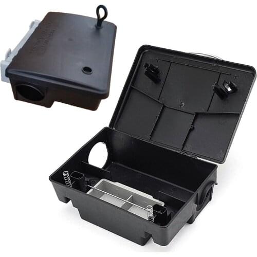 Pest-Control Catching Live Mice tool Rodent Catcher Rats Plastic Mouse Bait Trap Station