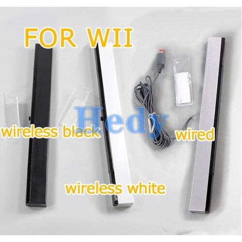 OCGAME high quality White Wired Bluetooth Sensor Remote Bar Receiver for Nintendo Wii controller 12pcs/lot