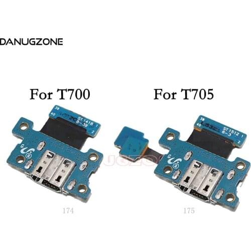 30PCS/Lot For Samsung Galaxy Tab S 8.4 T700 T705 SM-T700 SM-T705 USB Charging Port Connector Charger Dock Flex Cable