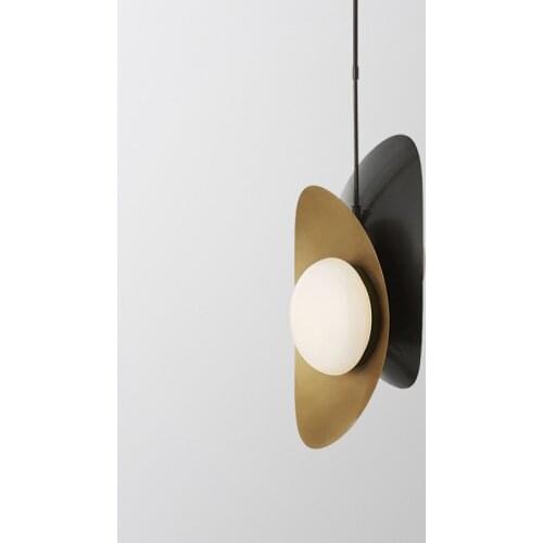 American simple living room chandelier postmodern restaurant metal personality bedroom bedside design study Chandelier