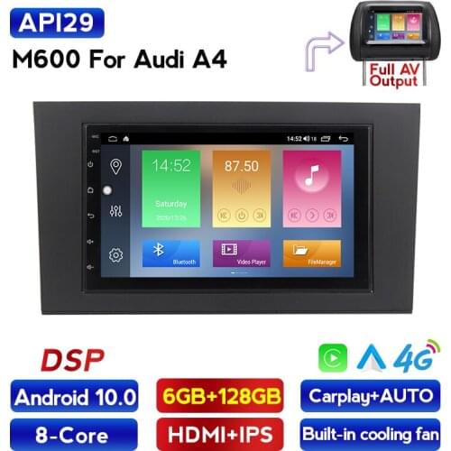 MEKEDE Car multimedia android player For Audi A4 B6 2000-2009 S4 RS4 octa core ips head unit carplay auto navigation gps stereo